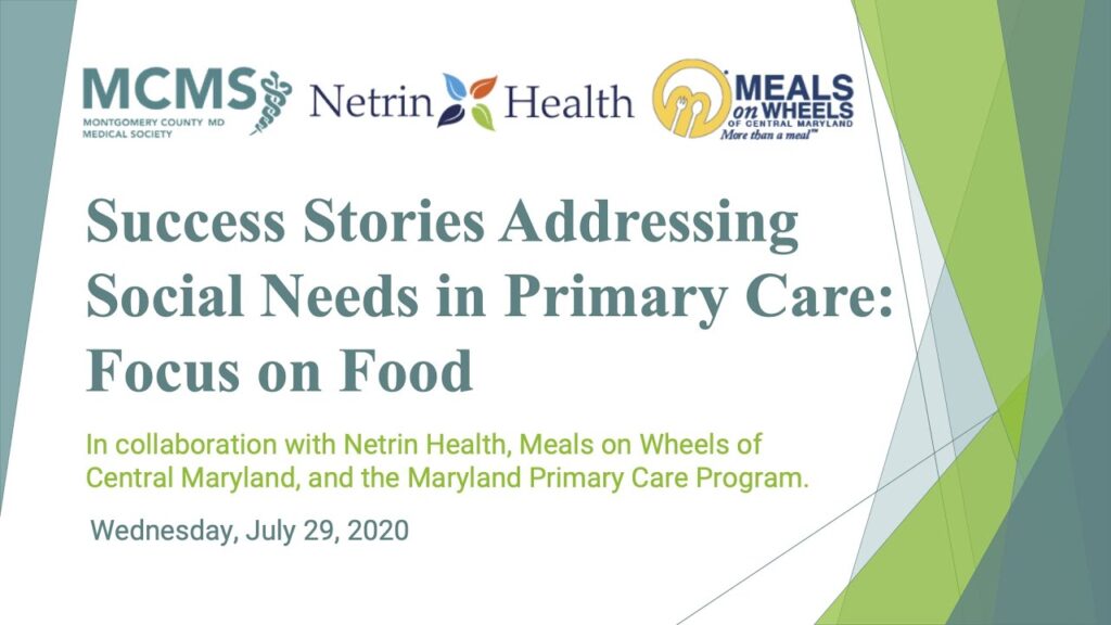 Success Stories Addressing Social Needs in Primary Care: Focus on Food